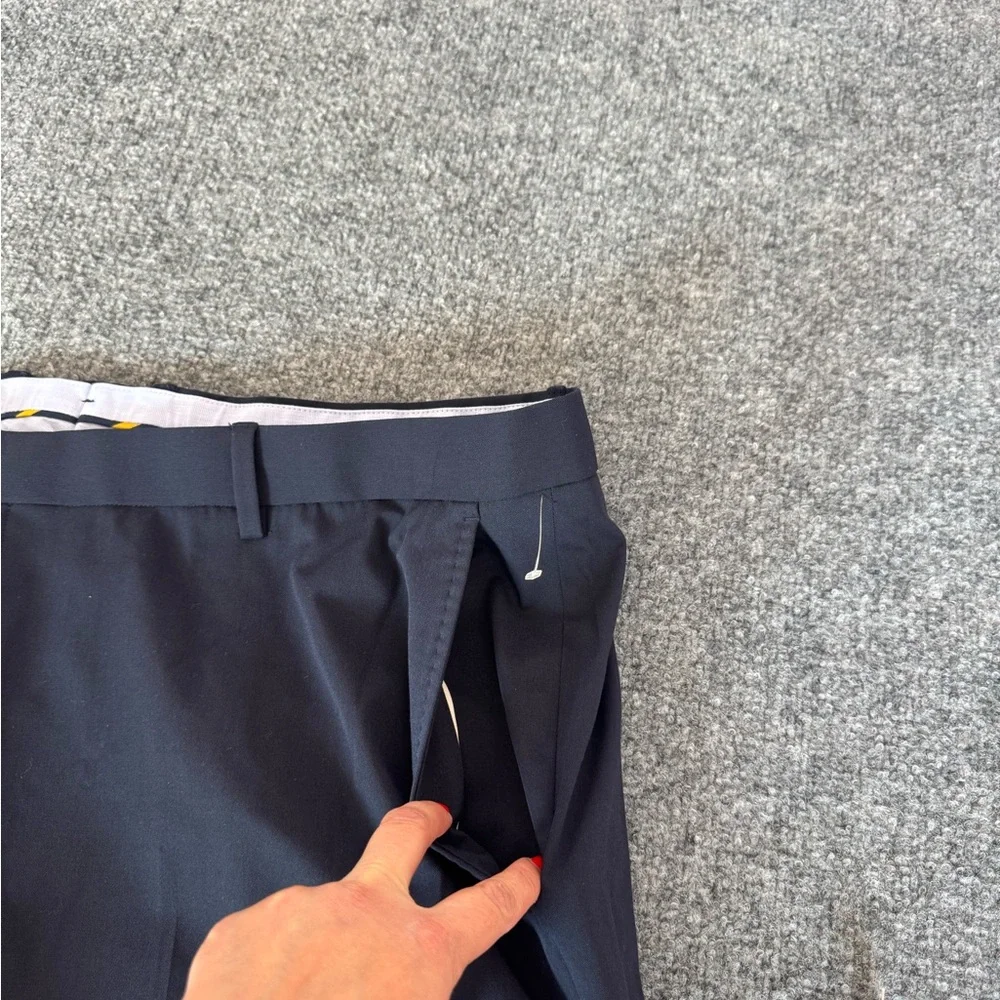 Polo Ralph Lauren Men’s Navy Blue Stretch Straigh Modern Fit Chino Pants 52X47‎